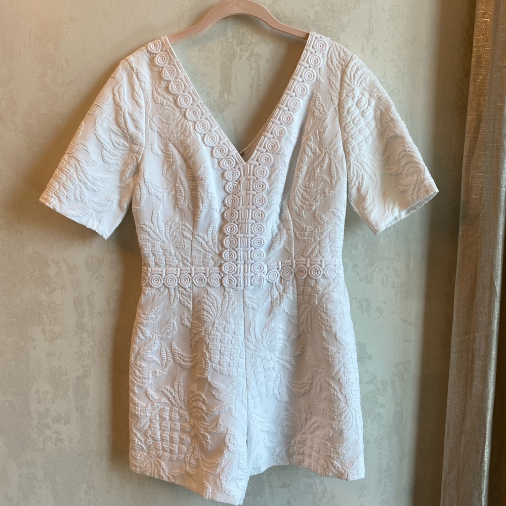 Brand new with tags Lily Pulitzer White Romper